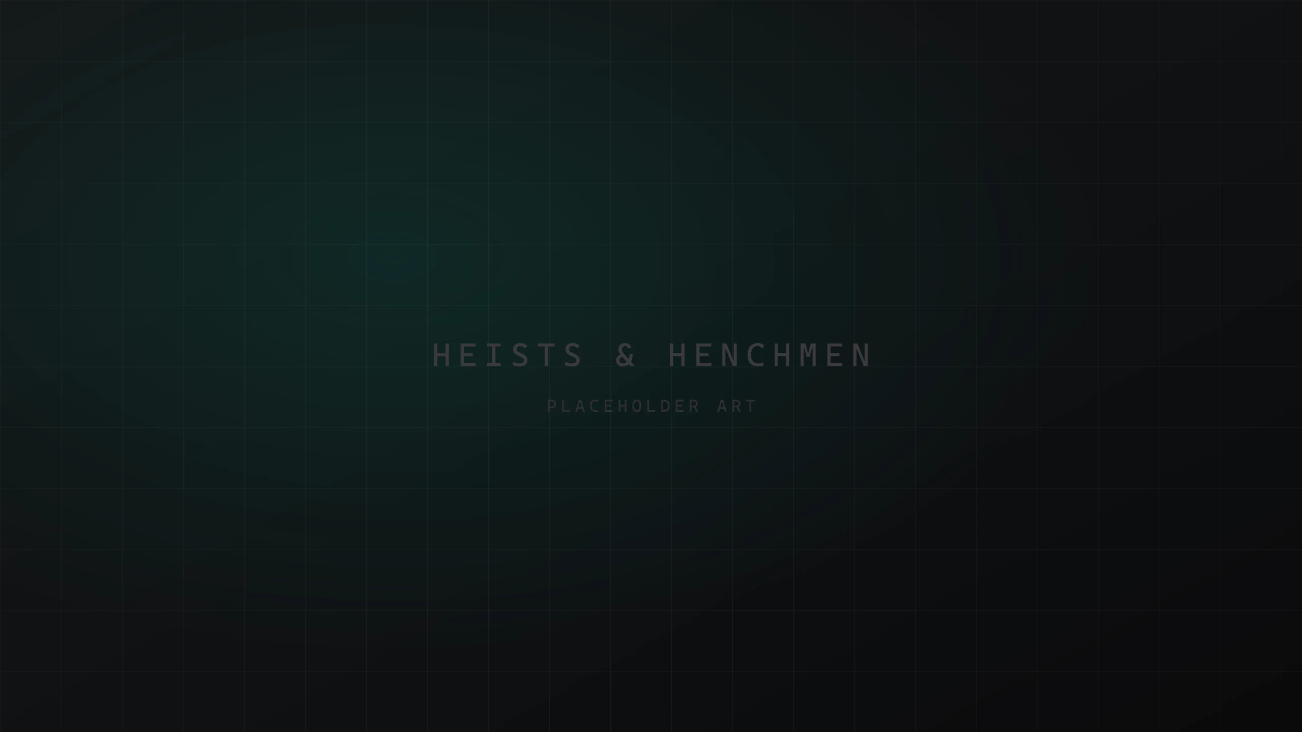 Heists & Henchmen key art